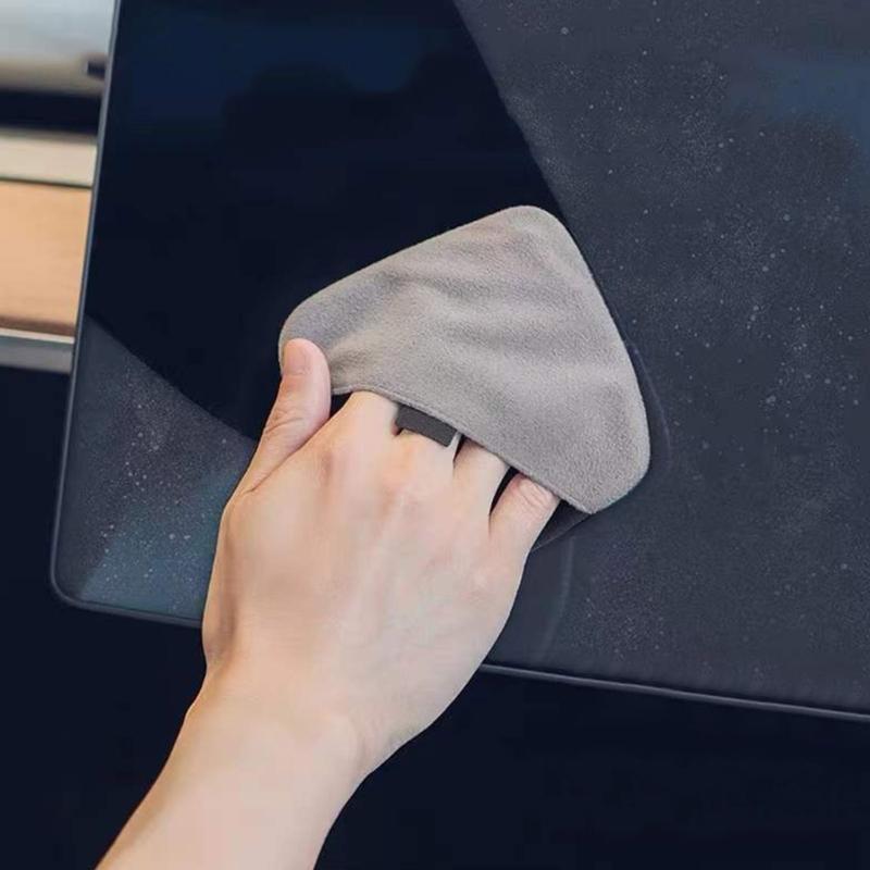 Efficient Microfiber Polishing Cloths Easy Storage Size Dusts Frees Fiber Cloth Upgrades for Clear Car Screens & Devices