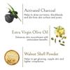 Wow Skin Science Activated Charcoal Face Scrub for Exfoliation, Oil Control & Deep Cleansing, 100ml