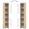 Bathroom Furniture Set TULUM 3 Pcs. Sonoma Oak 60 X 34 X 63 Cm