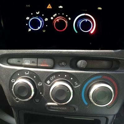 3X Pokrętło przełącznika Przycisk sterowania klimatyzacją A/C dla Toyota Yaris Vitz 98-05 UK