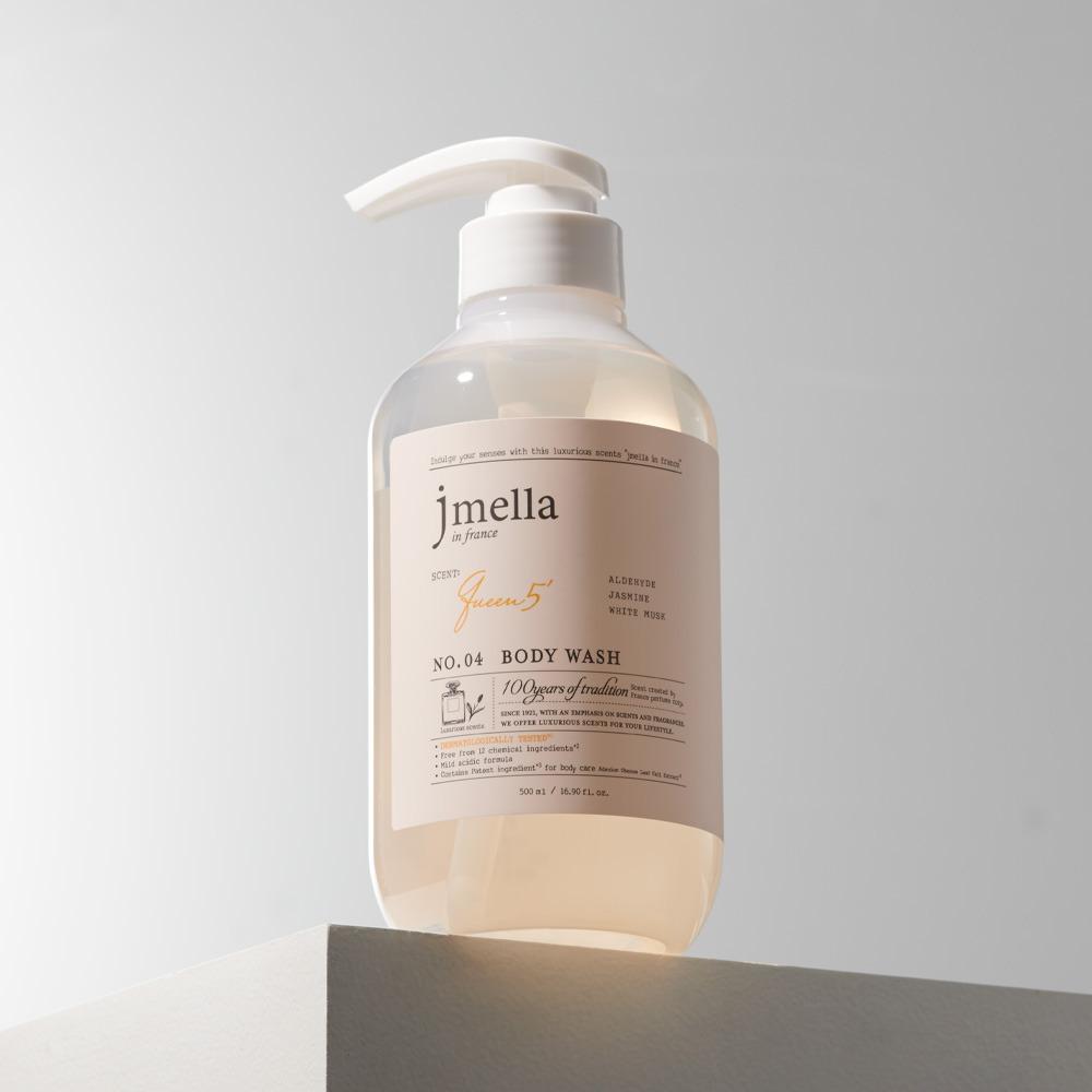 Jmella In France Queen 5 Body Wash Floral Fragrance Skin Refreshing 1000ml