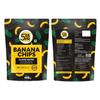 5:15PM Kerala Bananenchips 400g X Packung 2er-Packung | Knusprige gelbe Waffeln Snacks Klassischer gesalzener Geschmack
