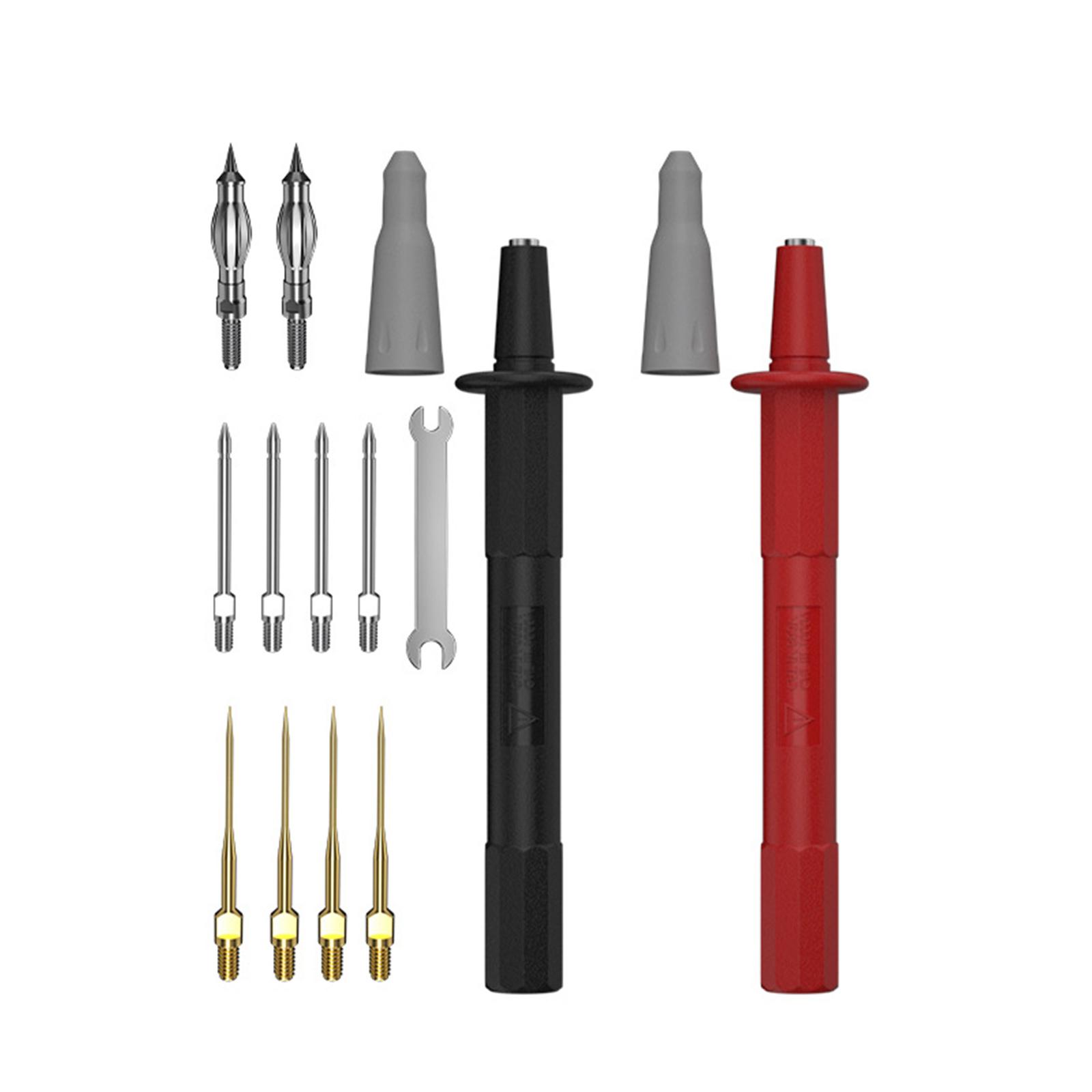 

Replaceable Terminal Measuring Tools With 4mm 2mm 1mm Terminals For Meters And Electronic Circuit Testing