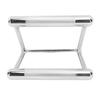 Double D Handle Cable Attachment for Weight Workout Stainless Steel V Bar Cable Machine Accessories for Home Gym Pull