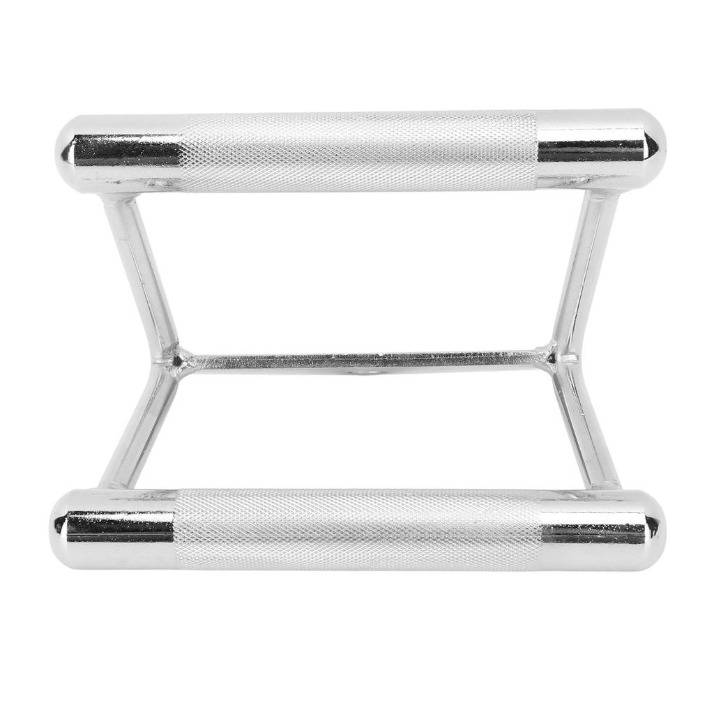 Double D Handle Cable Attachment for Weight Workout Stainless Steel V Bar Cable Machine Accessories for Home Gym Pull