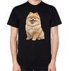 Koszulka z psem rasy szpic miniaturowy Męska Damska Unisex Top