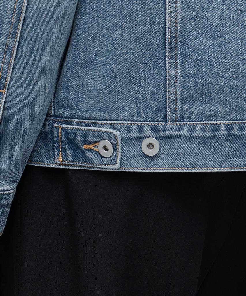 Musinsa Standard Relaxed Denim Trucker Jacket 2 [Light Indigo]