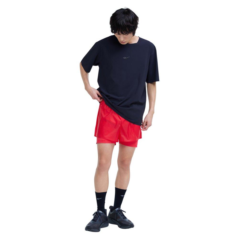 PRO-SPECS Men'S 2-In-1 Racing Three-Part Shorts