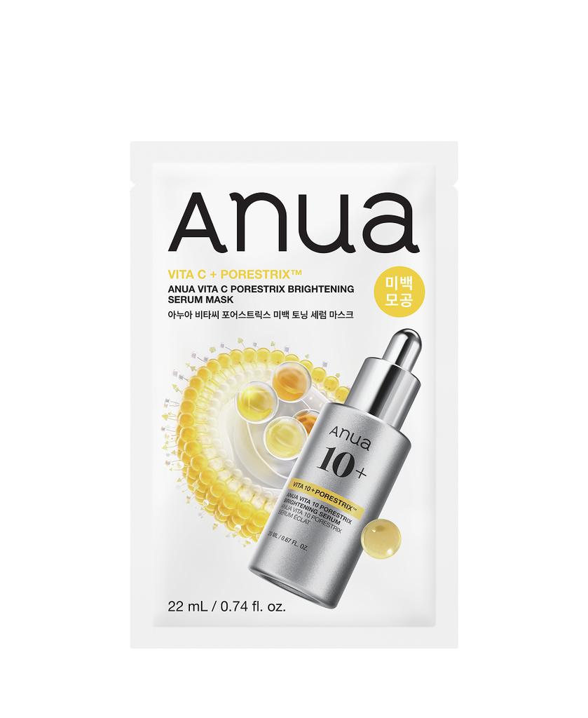 ANUA Vita C Porestrix Brightening Toning Serum Mask 5 Packs