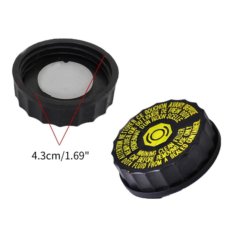 Auto Bremsflüssigkeitsbehälter Flasche Tankdeckel Abdeckung Ersetzen 1613328880 für 206 306 307 308 408 508 Auto Zubehör