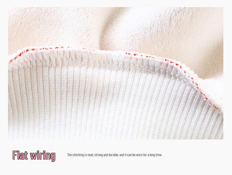 2025 New Year's Trendy Baby Fleece Sweatshirt - Warm Thickened Top for Girls & Boys