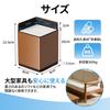 ZDDLOINP Table Leg Extensions, 10cm Lift, L-Shaped, Height Adjustable, Non-Slip, Prevents Floor Scratches, Extends Kotatsu Height, Compatible with Leg