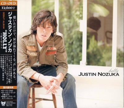 CD JUSTIN NOZUKA - HOLLY (with DVD)  TOCP66822 Coalition Enter 2008 Japan ObiSoul/Funk Used
