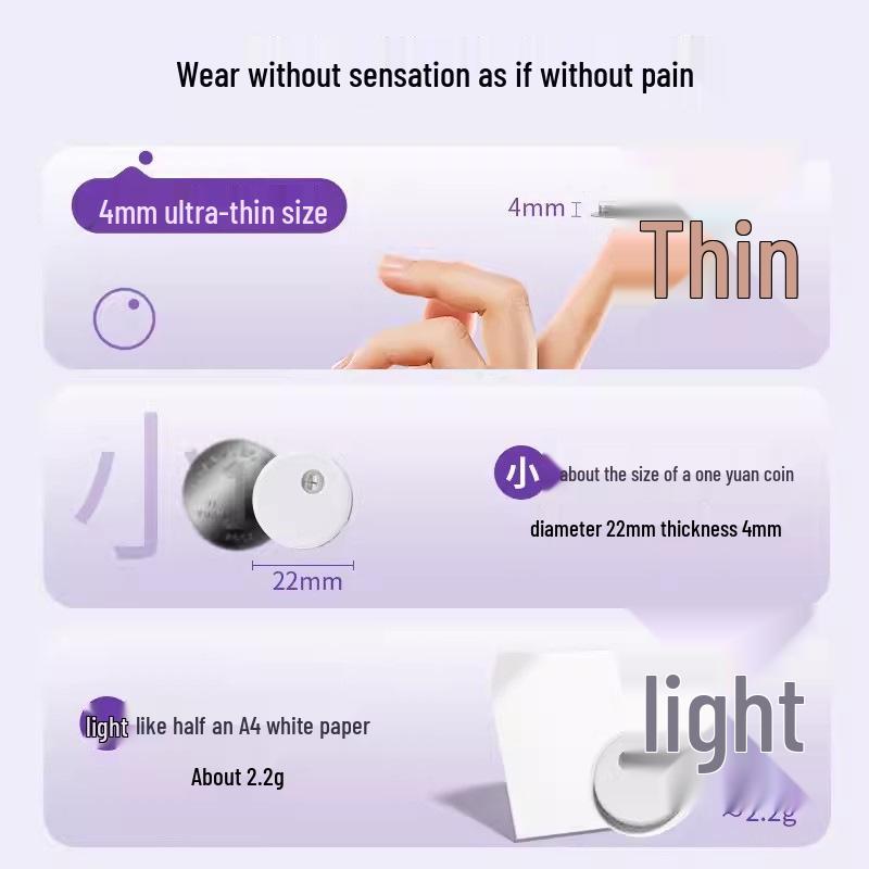 Microtai 2nd-gen Continuous Glucose Monitor: 24-hour, No-Prick Tracking - Sinocare iCan, National Drug Approval Number
