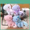 Cute And Cuddly Unicorn Plush Keychain Fluffy Pony Bag Accessory Key Holder