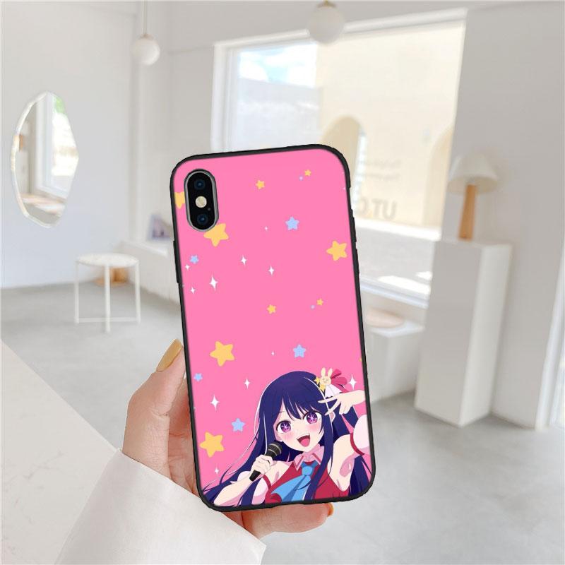 

LO79 Oshi No Ko Ай Хосино Мягкий чехол для телефона для Xiaomi Xiaomi Poco M4 M5 M6 M7 X3 X6 X7 F8 Ultra Pro GT NFC Poco X6