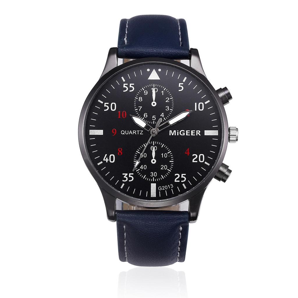 Top Brand Fashion Men Watches Luxury Man Business Quartz Wristwatch Leather Belt Casual Sports Watch Men's Clock reloj hombre