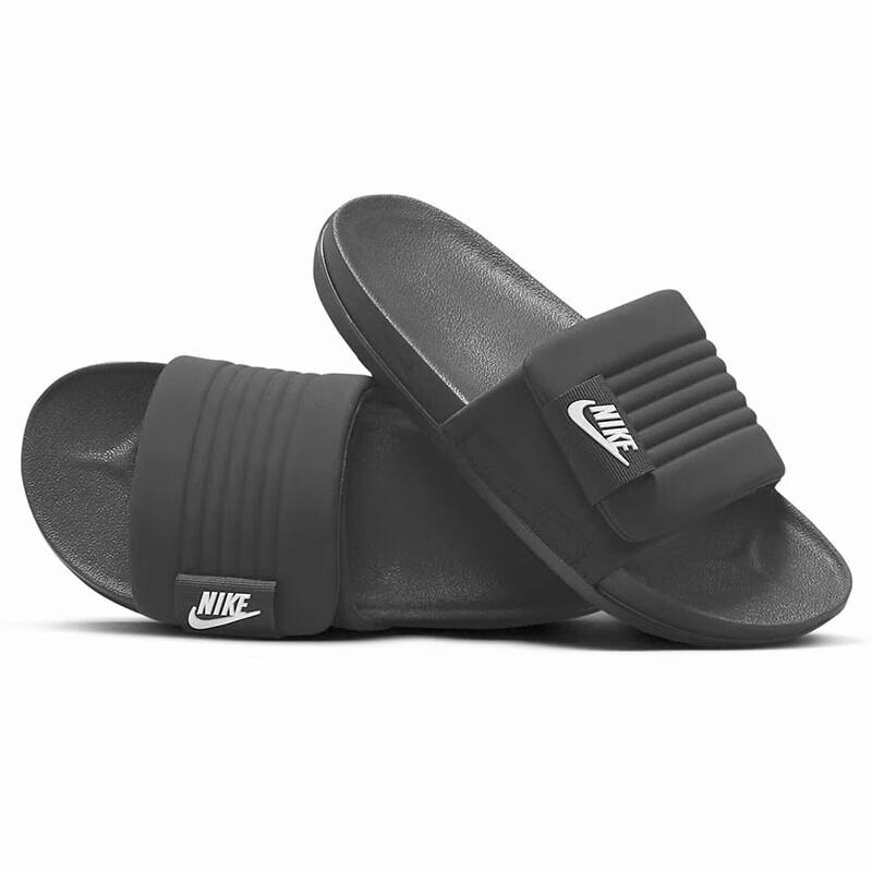NIKE Casual Shoes for Men, Slip-On Sandals, OFFCOURT ADJUST Slippers for Outdoor Wear, DQ9624-001