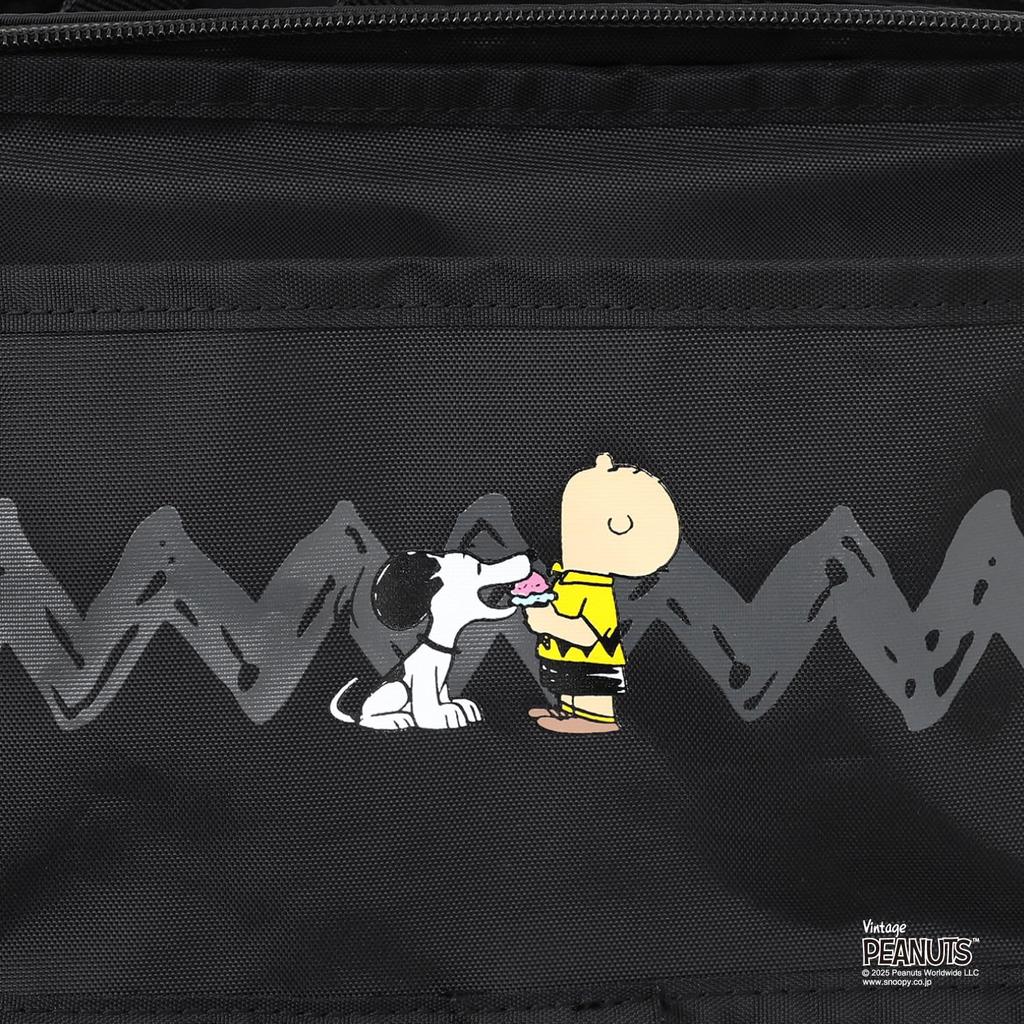 JOGGER JPN VER 2 FLIGHT NYLON BACKING PEANUTS 25 Shoulder Bag MP1404L2PNS25 Black [Manhattan Portage] (L)