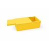 Yellow Organizer Box with a Sliding Lid for Small Items