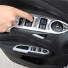 For Ford Escape Kuga LHD 2017 2018  Inner Door Handle Armrest Cover Window Lift Switch Buttons Trims Car Styling Accessories