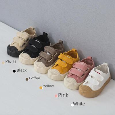 Scarpe in Tela con Velcro per Bambini - Suola Morbida per Ragazzi e Ragazze