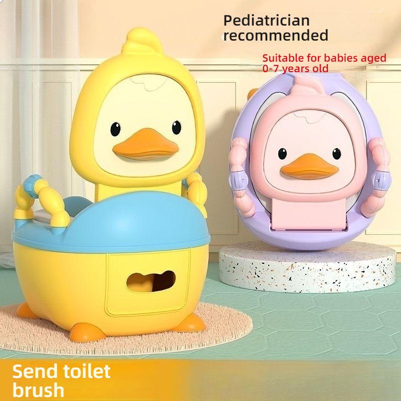 Household Enlarged Kids Training Toilet Seat With Urinal Portable Infant Potty For Boys Girls Toddler Toilet Training Nursery Accessories