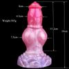 Realistischer Großer Gekrümmter Dildo Starke Saugkraft Analmassage Butt Plug Riesige Nicht Vibrierende Butt Plugs