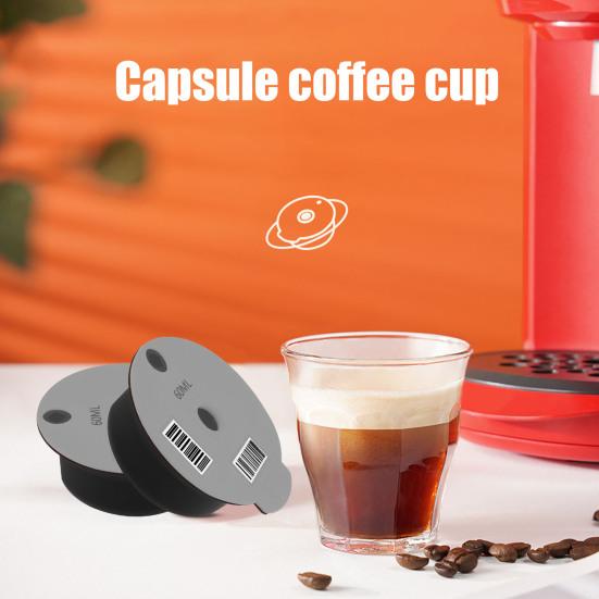 Reusable Coffee Capsules for Bosch Tassimo 60/180ML Refillable Espresso Pods