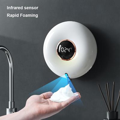 Automatic Smart Foam Machine Touchless 280ML Electric Liquid Hand Sanitizer Pump Dish Soap Dispenser for Kitchen Bathroom Wall