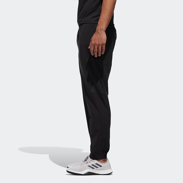 Adidas Woven Sports Casual Trousers Men Bottoms Black DP6792