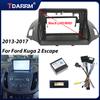 9 inch For Ford Kuga 2 Escape 2013-2017 Car Radio Stereo Frame 2 Din Head Unit Fascia Android MP5 Player Dash Board Casing
