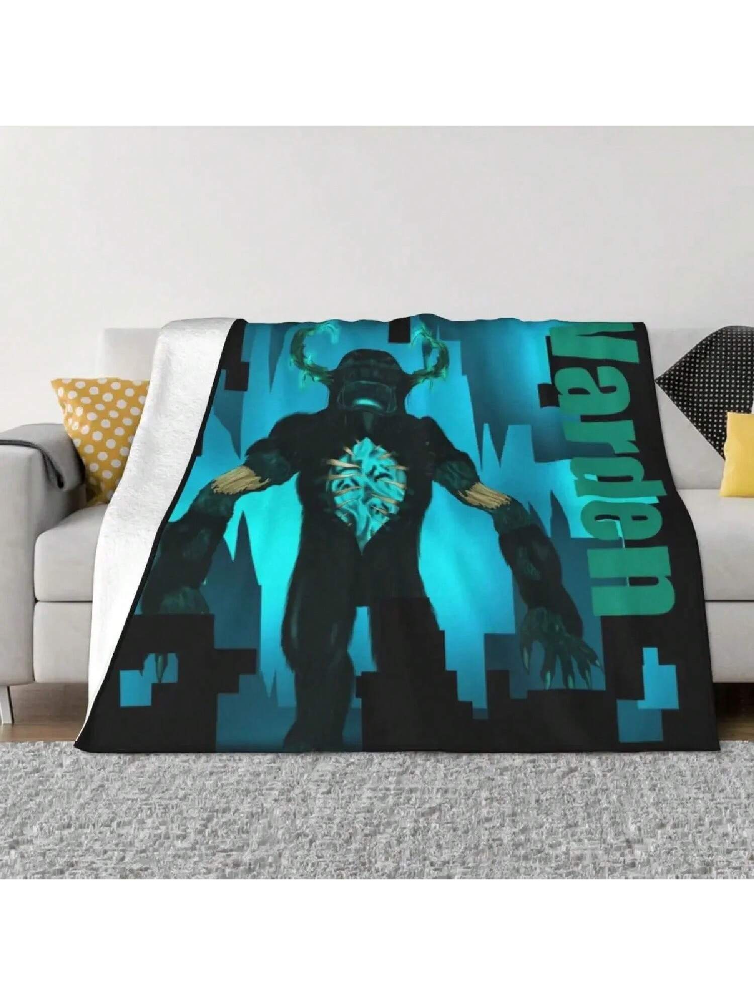 Agents Of Shield T-ShirtVisit Tahiti Throw Blanket Tourist Funny Gift Cosplay Anime Summer Beddings Blankets S разноцветный