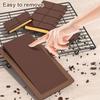 Chocolate Bar Silicone Molds Break Apart Wax Melt Mould Durable Rectangle Chocolate Baking Mold DIY Kitchen Cake Molds