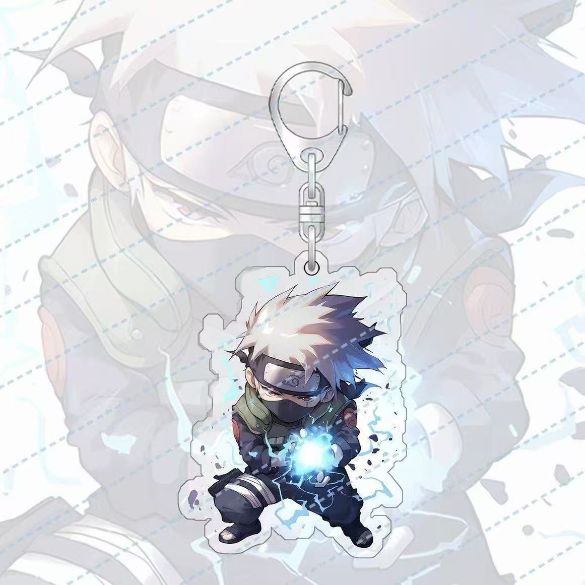 

Аксессуары для акриловых брелоков Аниме Наруто Брелок для ключей с рисунком из мультфильма Узумаки Наруто S