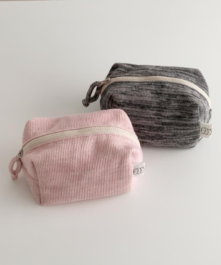 Nuaname Cute Pouch Knit Castella 2 Colors