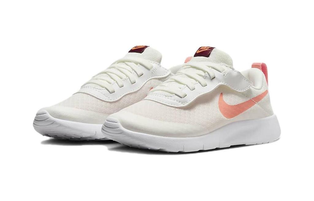 Nike Tanjun EasyOn PS Cushioning Low top Kids' Running Shoes White Orange Children Aged 3 7 Years Old DX9042-101