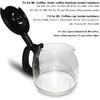 Replacement Coffee Pot Lid for Mr. Coffee Oster, Durable 12 Cup Coffee Pot Cover Carafe Top Replacement Accessories Parts for BVMC-CHX21 BVMC-CHX23