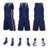 Mens Basketball Uniform Set Sleeveless Single Shoulder Jersey Shorts Quick Dry Breathable Sweat Absorbent Adult Sports Wear