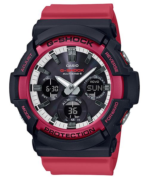 

Casio G-SHOCK Men s Resin 200M Water Resistant Analog Shock Resistant Quartz Watch GAW-100RB-1A чёрный