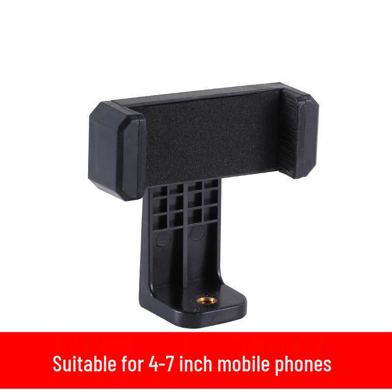 Multi-Angle Phone & Tablet Selfie Tripod Stand with Universal Screw Clip