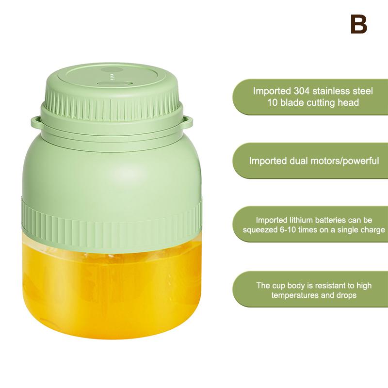 Portable Juicer Small Electric Juicer Cup Ton Cup Large Capacity Juice Cup Multifunctional Household Juice Cup Travel Blender