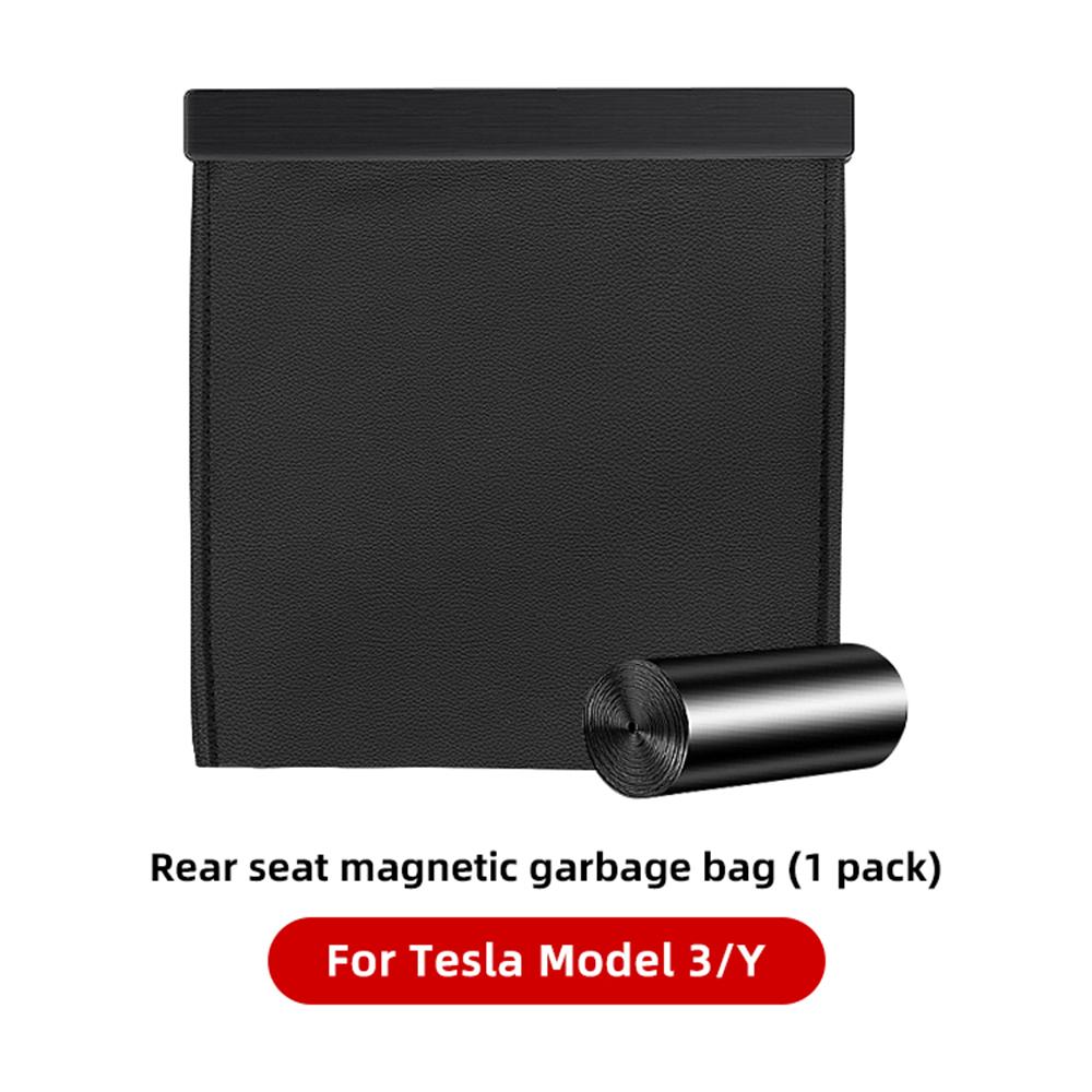 

YZ для Tesla Model 3 YXS мусорные баки для автомобиля TESLA автомобильный мусорный мешок для мусора спинка сиденья подвесное хранилище ModelY аксессуары чёрный
