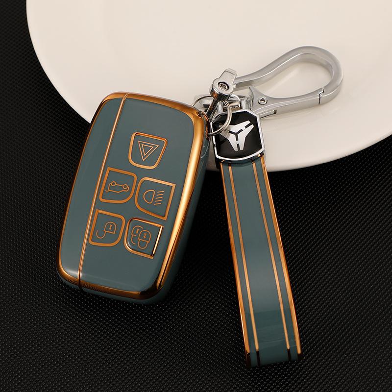 Adatto Set Chiavi Land Rover Range Rover Evoque Vessel Discovery 5 Freelander 4 Jaguar XEL Fibbia XFL Custodia Auto
