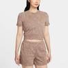 Nike Casual Round Neck Pullover Simple Short Sleeve T-Shirt Women Tops HV2398-214