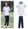 Spring & Autumn Academic Style Long-Sleeved Uniform Sports Suit for Middle School Students