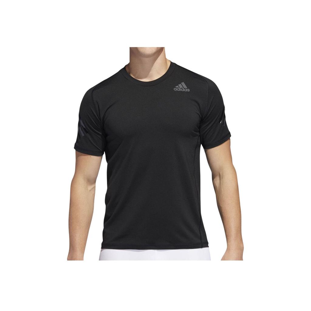 Adidas Mens Training Series Moisture-Wicking Crew Neck Short Sleeve T-Shirt Men Tops Black DZ8427