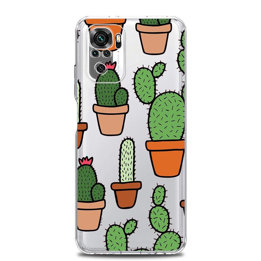 Módní roztomilý avokádový umělecký nový čtvercový průhledný kryt na telefon pro Xiaomi Redmi Note 12 11 9S 9 8 10 Pro+ 7 8T 9C 9A 8A K40 herní kryt