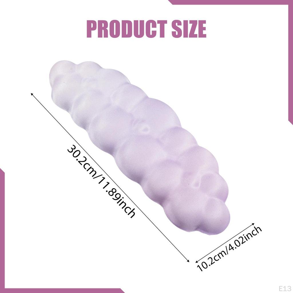 Reposamuñecas para Teclado Brazo de Ordenador Antideslizante Almohadilla para Codo de Escritorio de Portátil para Juegos Familia Amigos