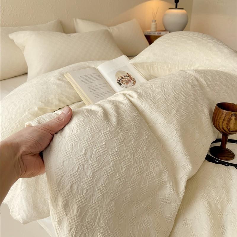 60 Long-Staple Cotton Beds, Pure Cotton Cotton Light Luxury High-End Bed Sheets, Quilt Covers, Bed Hats, High-End Bedding